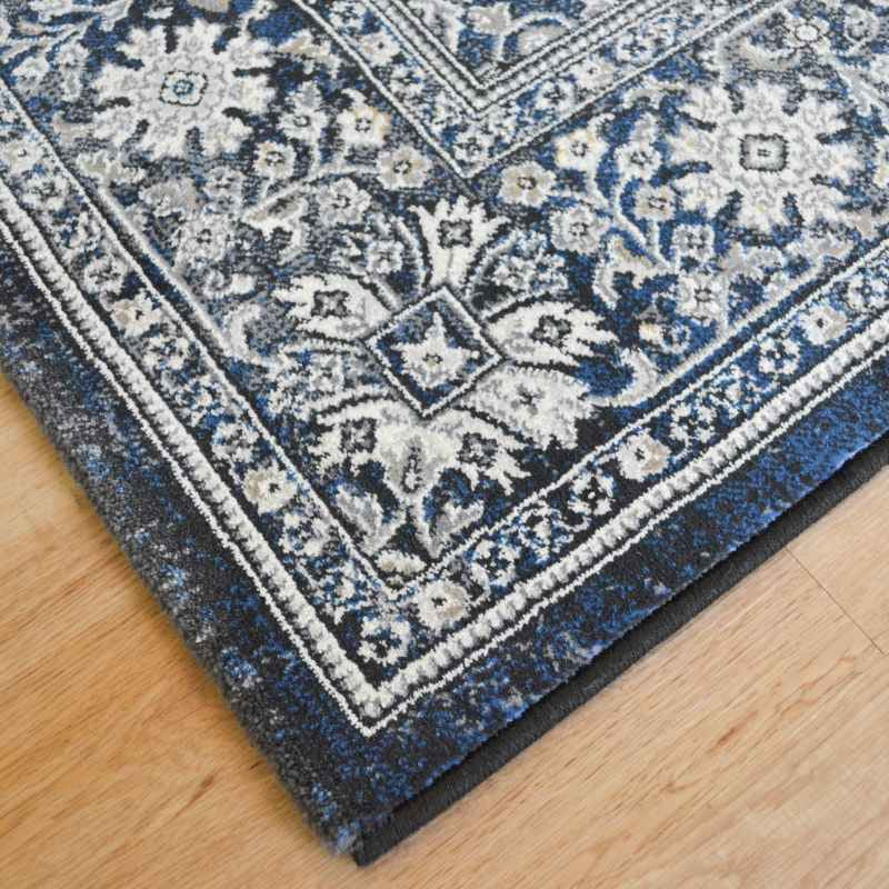 Da Vinci Traditional Floral 57125 3636 Rugs in Grey