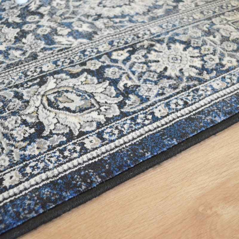 Da Vinci Traditional Floral 57125 3636 Rugs in Grey