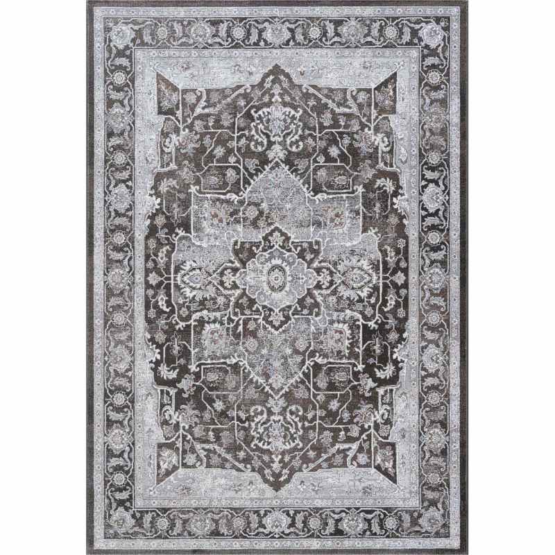 Da Vinci Traditional Medallion 57128 3235 Rugs in Brown