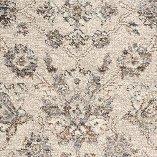 Da Vinci Traditional Medallion 57166 9295 Runner Rugs in Cream