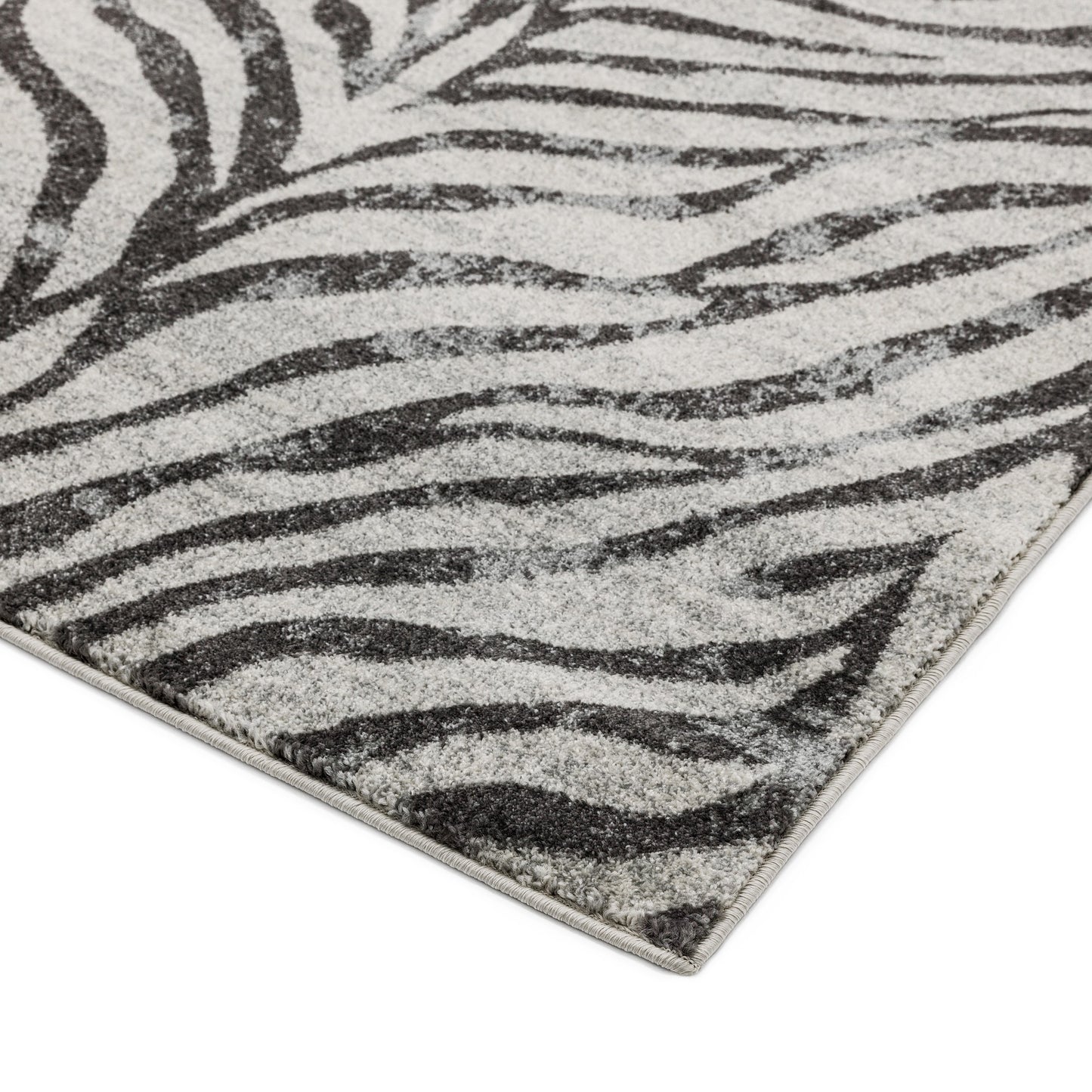 Nova Zebra NV27 Rugs in Grey