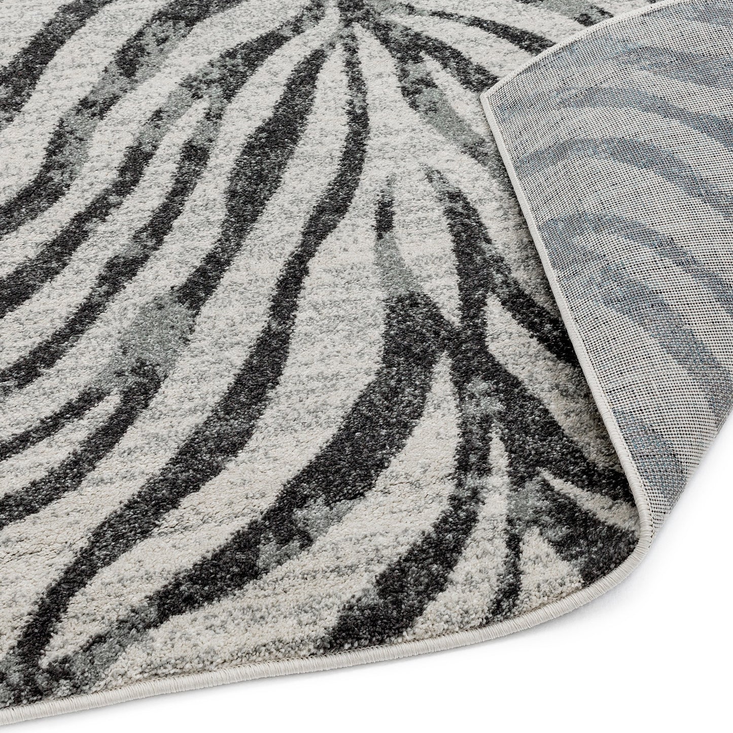 Nova Zebra NV27 Rugs in Grey