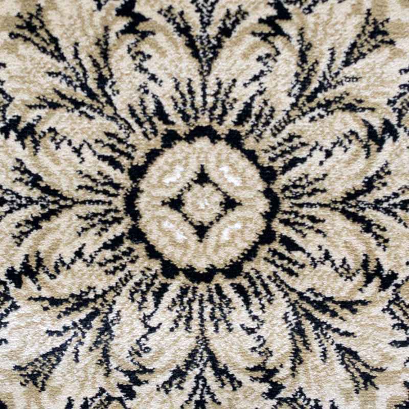 Da Vinci Traditional Bordered 57801 6223 Runner Rugs in Cream
