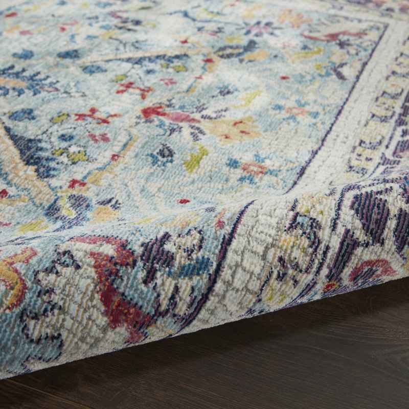 Ankara Global Traditional Persian Rugs ANR14 in Teal blue
