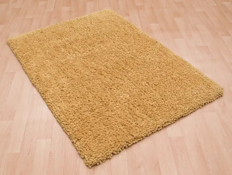 Asiatic asiatic spiral mustard Yellow Living Room Shaggy Rug.