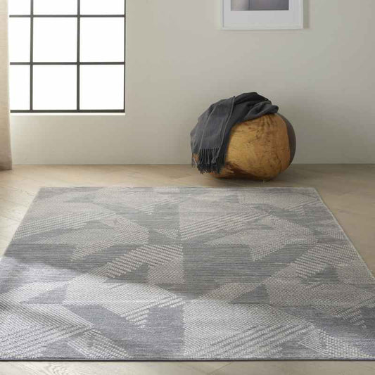 Calvin Klein Orlando Rugs CK852 in Grey Light Blue