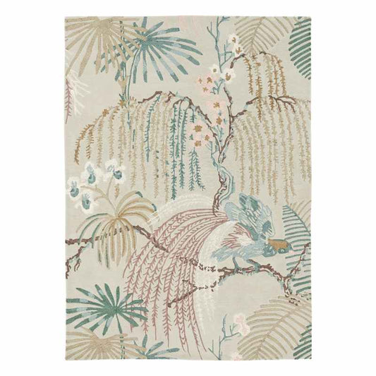 Rain Forest Rugs 50701 in Orchid Grey by Sanderson