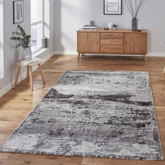 Craft 19788 Abstract Rugs in Grey