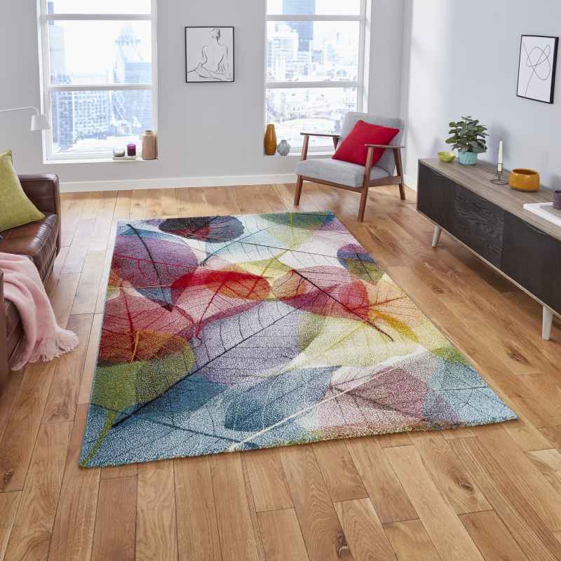 Sunrise Multi-coloured Rugs 22368 – The Rug Seller
