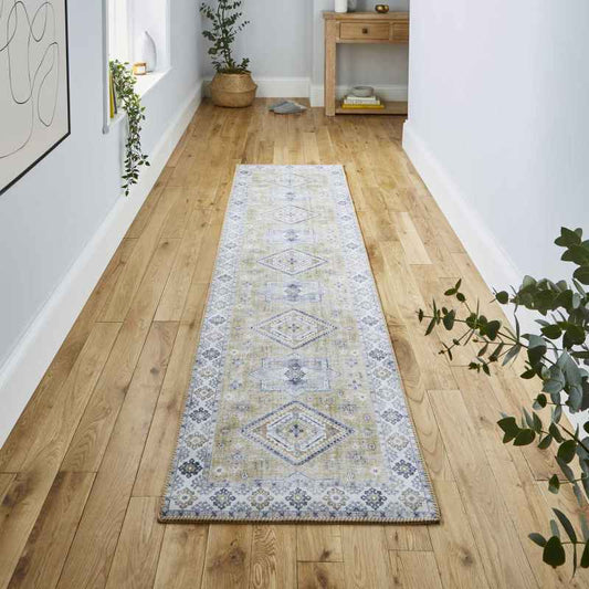Topaz G4705 Traditional Runner in Gold