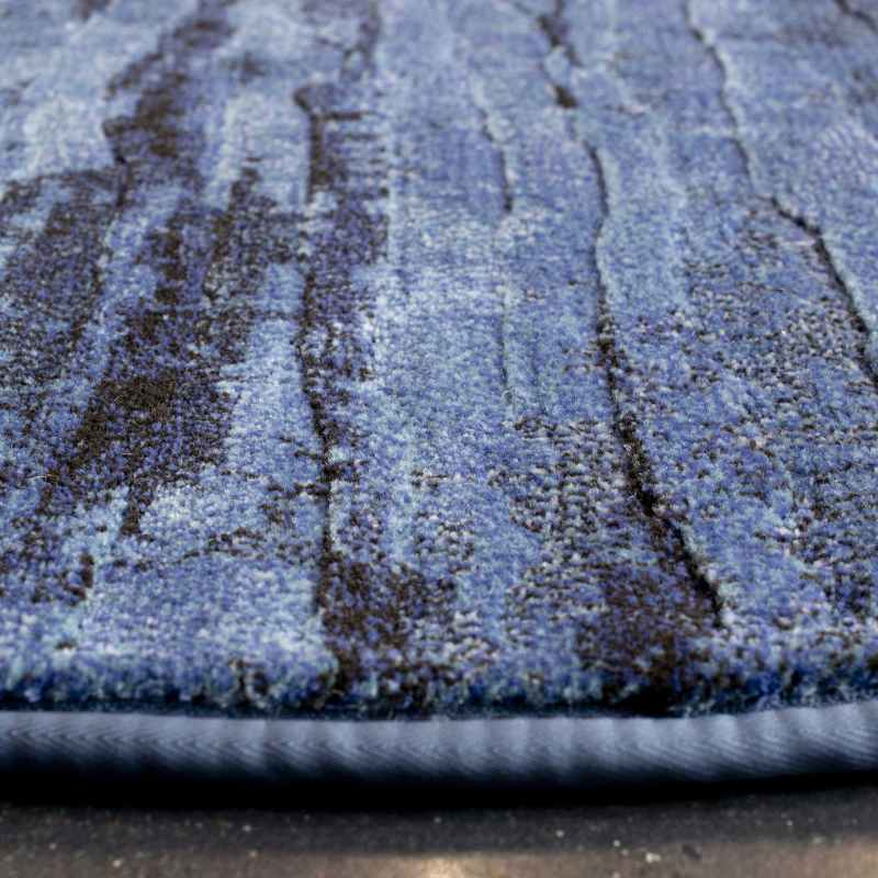 Galleria Abstract Circle 63378 5131 Rugs in Blue