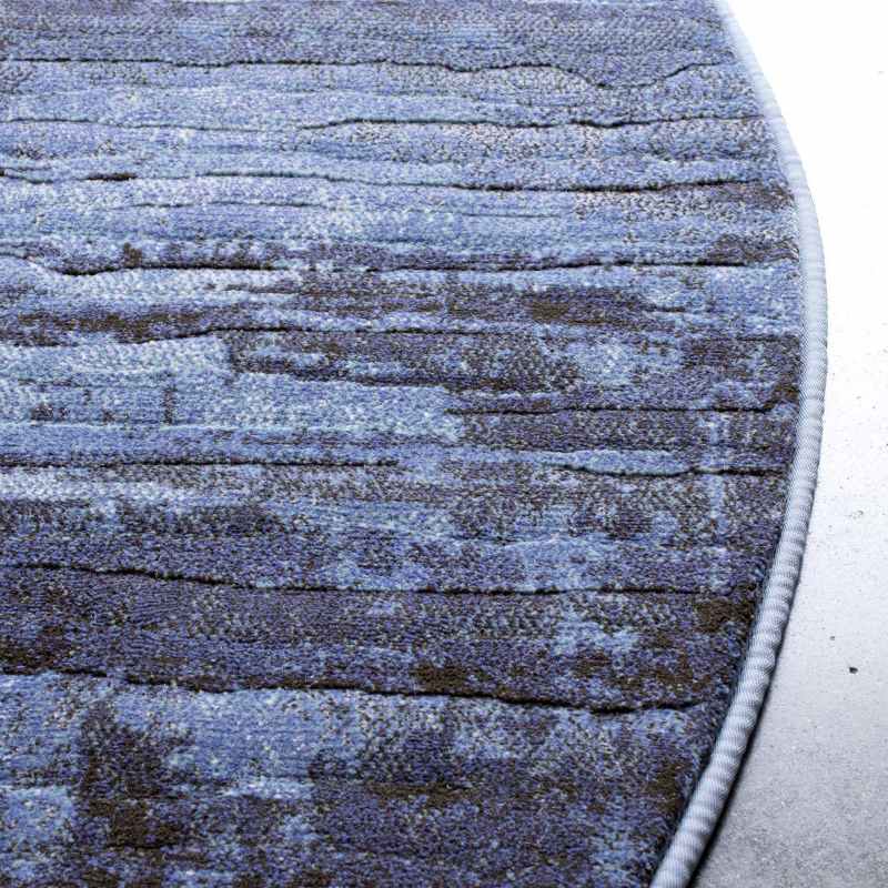 Galleria Abstract Circle 63378 5131 Rugs in Blue