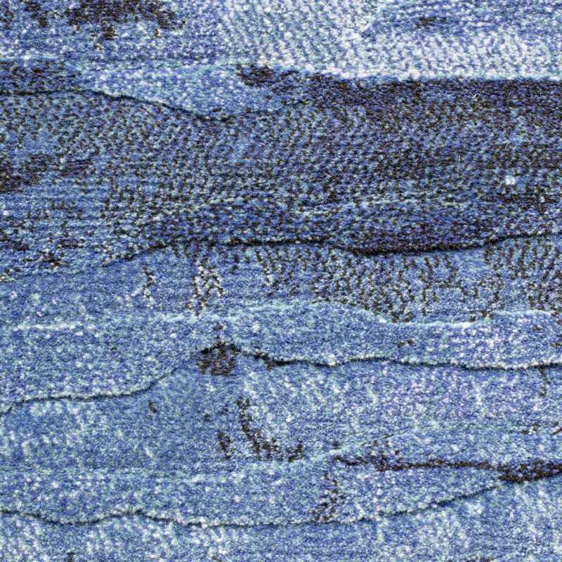 Galleria Abstract Circle 63378 5131 Rugs in Blue