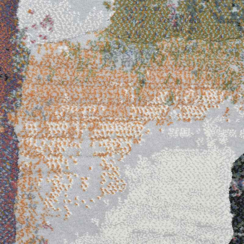 Galleria Abstract 63504 6626 Rugs in Green Multi