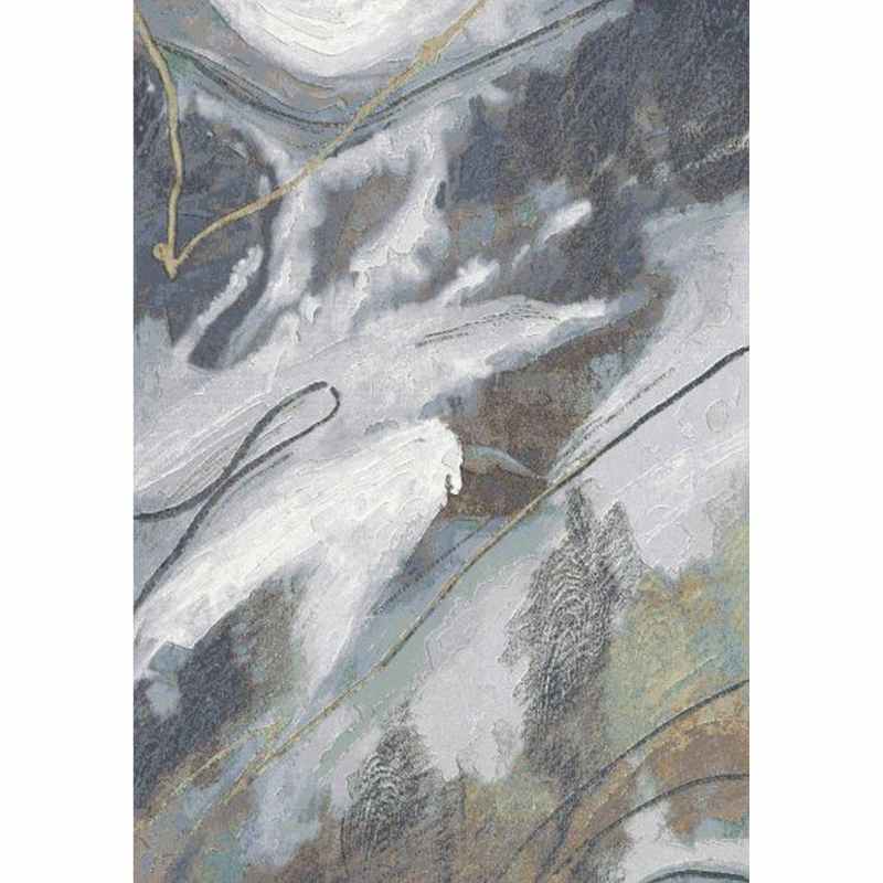 Galleria Abstract 63529 2626 Rugs in Slate Grey Multi