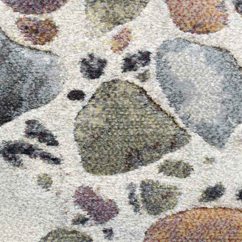 Galleria Terrazzo Carved 63668 6747 Rugs in Cream