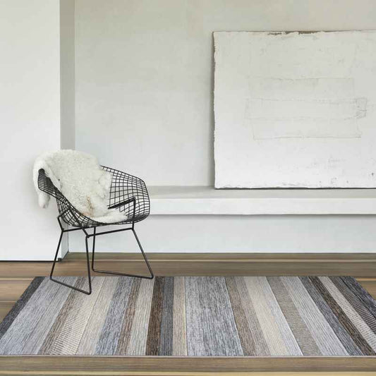 Galleria Stripe Geometric Rugs 63844 9293 in Multi