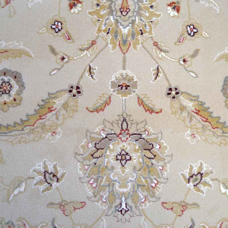Noble Art Traditional Bordered Rugs 65124 190 in Cream Mustard