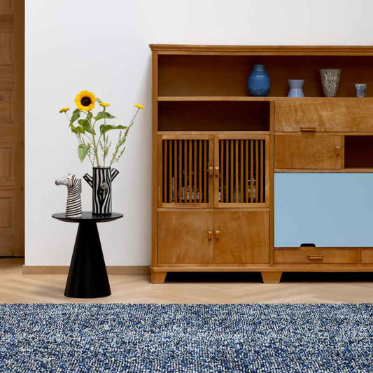 Pop Art Shaggy Rugs 66908 by Brink & Campman in Blue