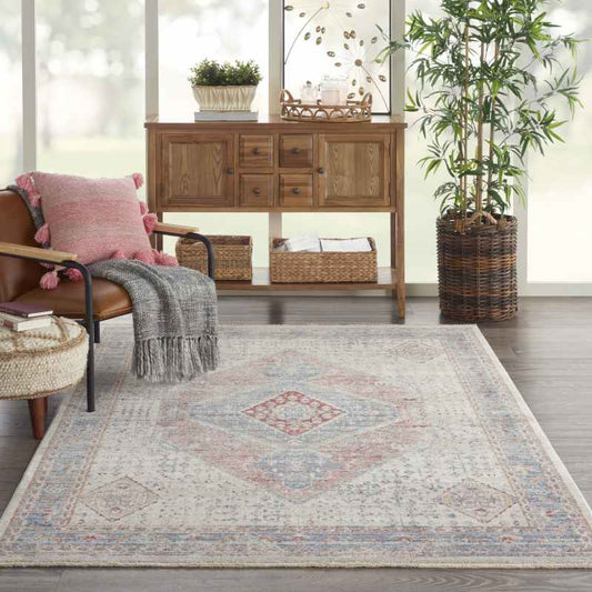 Homestead Rugs HMS03 in Blue Grey by Nourison