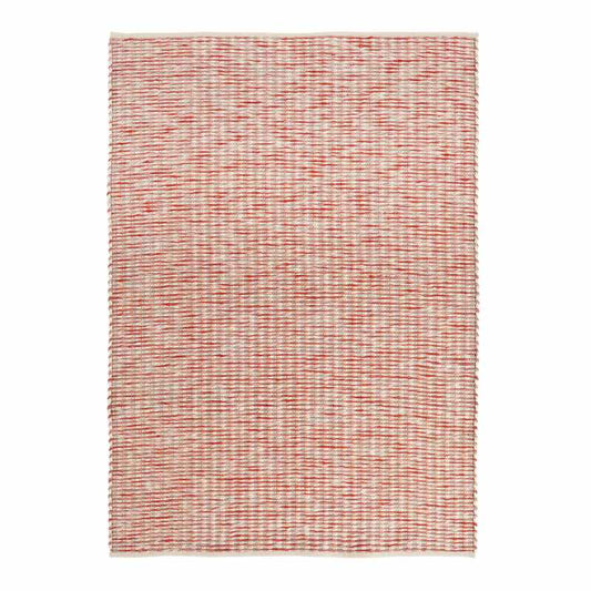 Grain 013502 Wool Rugs in Red Pink by Brink and Campman
