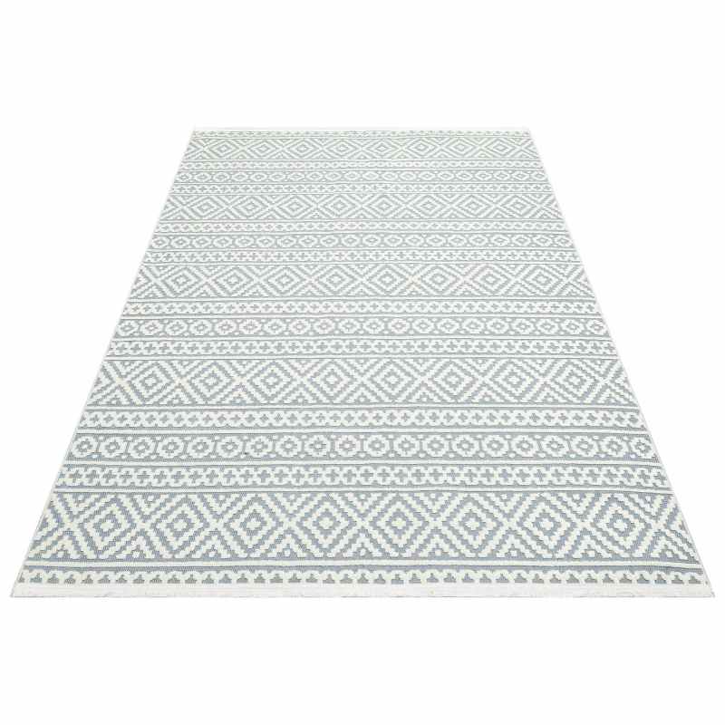 Jazz Rug Jazz Jaz02 Indoor Outdoor Rugs in Blue – The Rug Seller