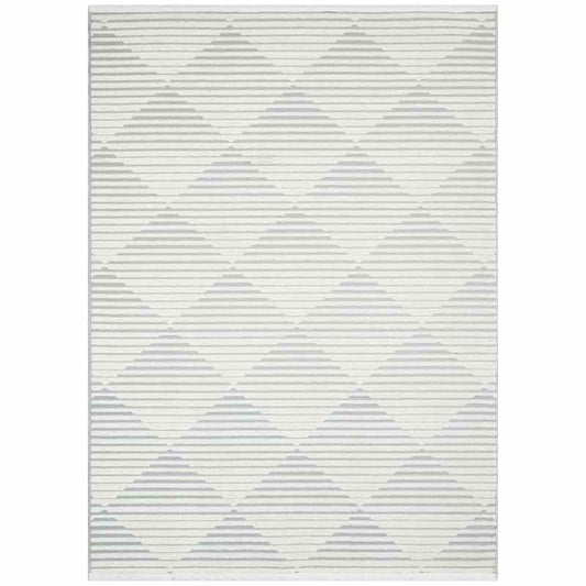 Jazz Jaz09 Indoor Outdoor Geometric Rugs in Grey