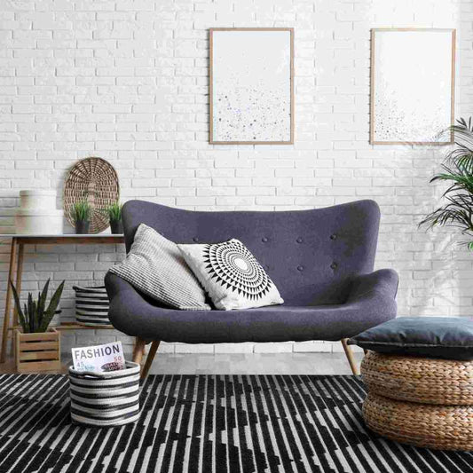 Jazz Jaz10 Indoor Outdoor Geometric Rugs in Grey