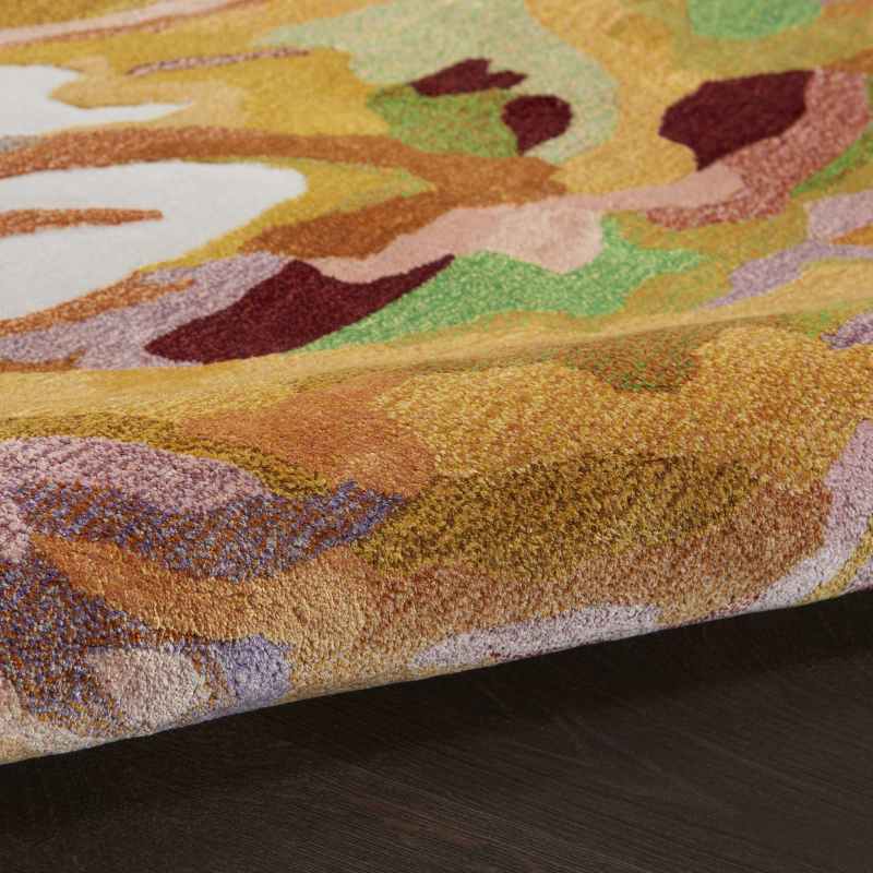 Prismatic PRS21 Abstract Wool Rugs in Multicolour