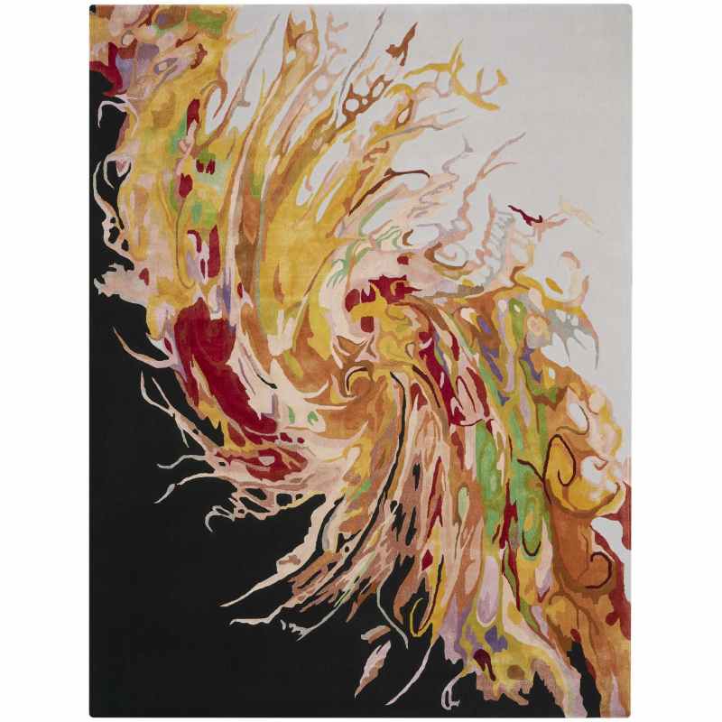 Prismatic PRS21 Abstract Wool Rugs in Multicolour