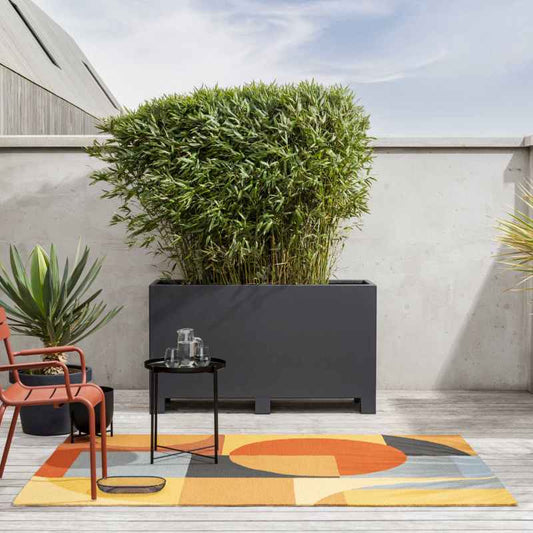Habitat Matisse Indoor Outdoor Geometric Rugs in Multi 411705