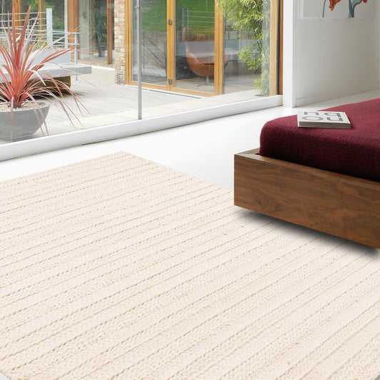 Grayson Indoor Outdoor Rugs in Cream