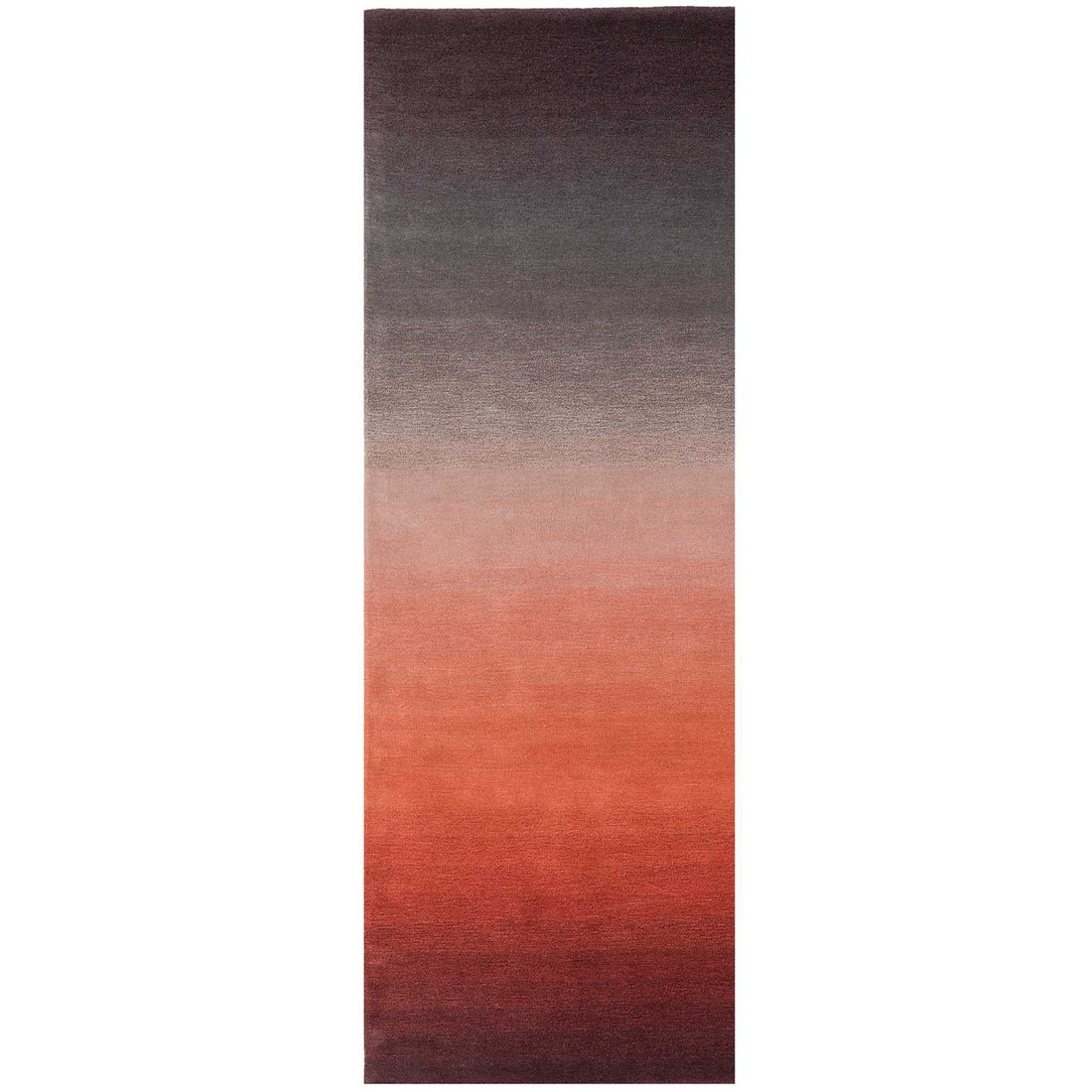 Ombre Wool Runner Rugs in Rust Red – The Rug Seller