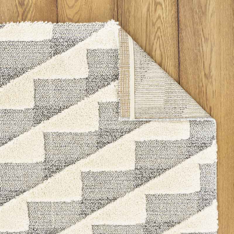 Maison Rugs 7730a in Light Grey(beyaz)