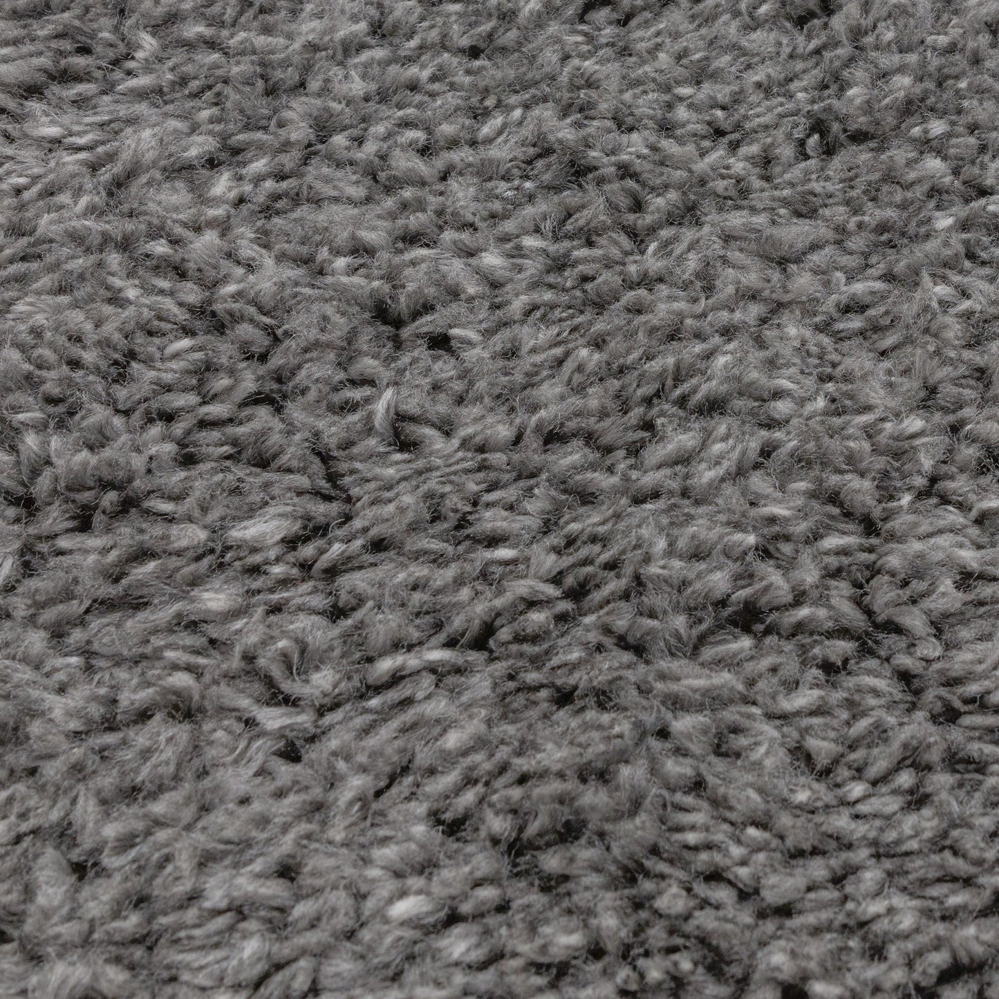 Ritchie Soft Plain Shaggy Rugs in Grey