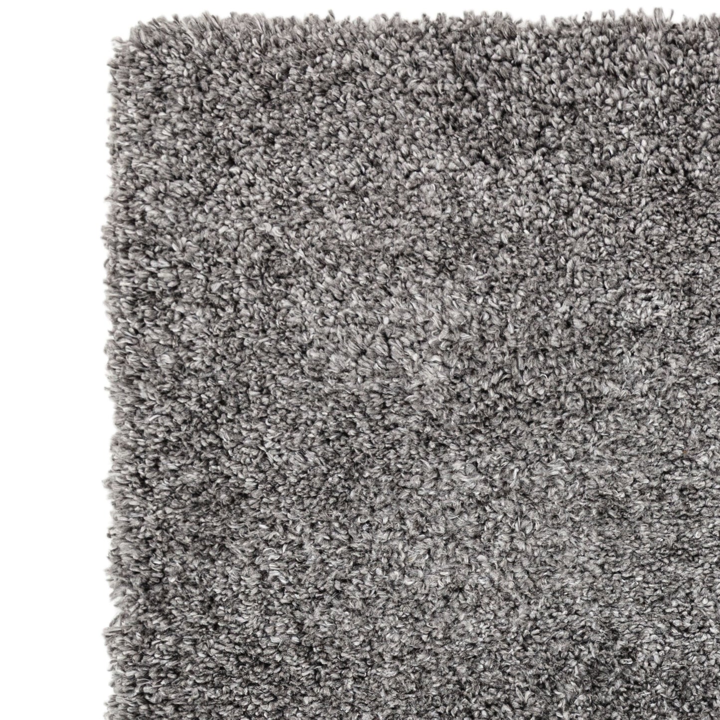 Ritchie Soft Plain Shaggy Rugs in Grey