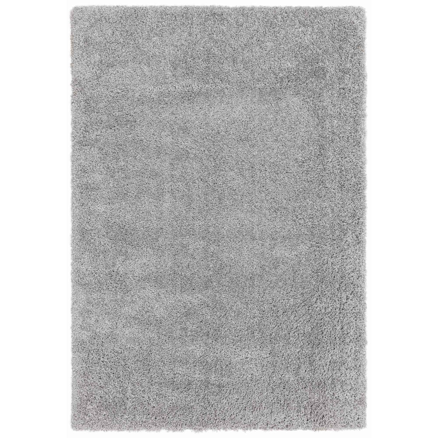Ritchie Soft Plain Shaggy Rugs in Light Grey