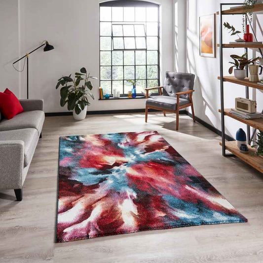 Brooklyn Abstract Rugs 21278 in Multi