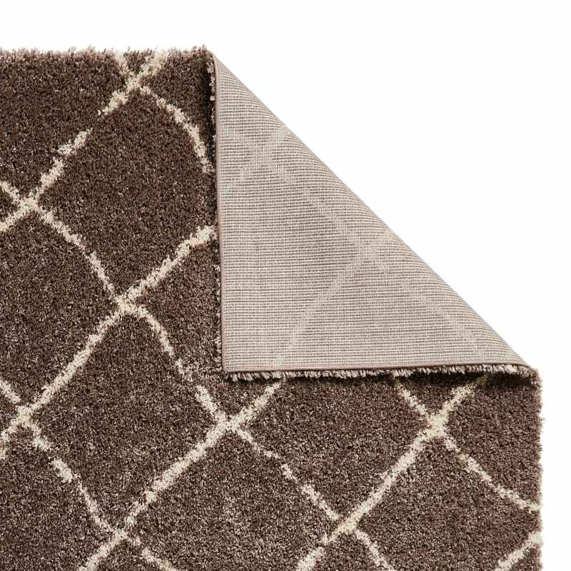 Scandi Berber G257 Shaggy Boho Rugs in Beige Cream