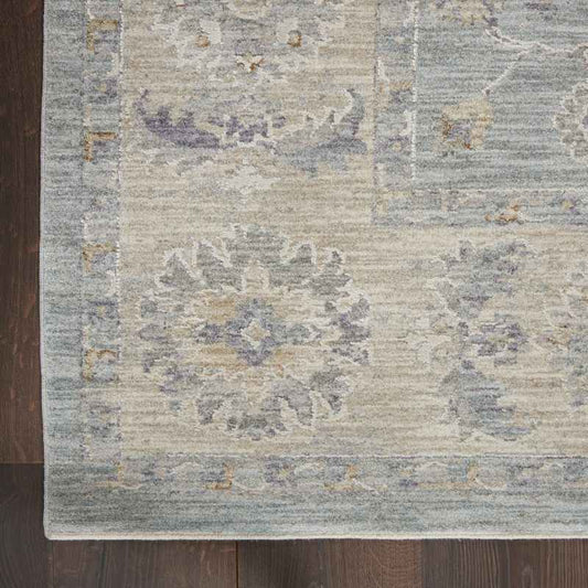 Infinite Persian Runner Rugs IFT02 in Blue