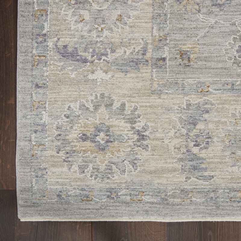 Infinite Persian Runner Rugs IFT02 in Grey