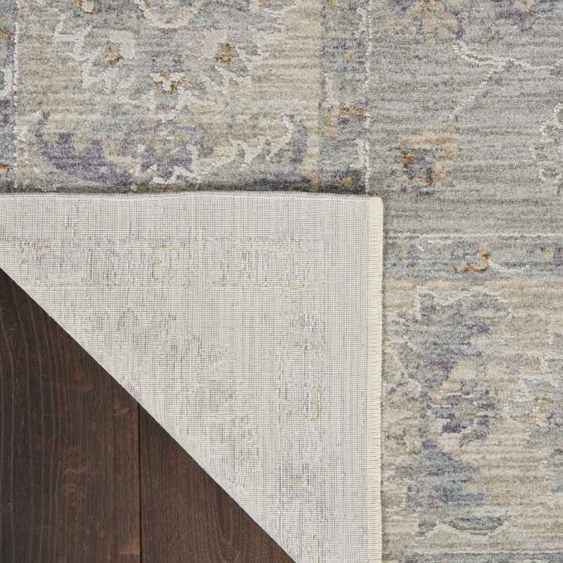 Infinite Persian Runner Rugs IFT02 in Grey