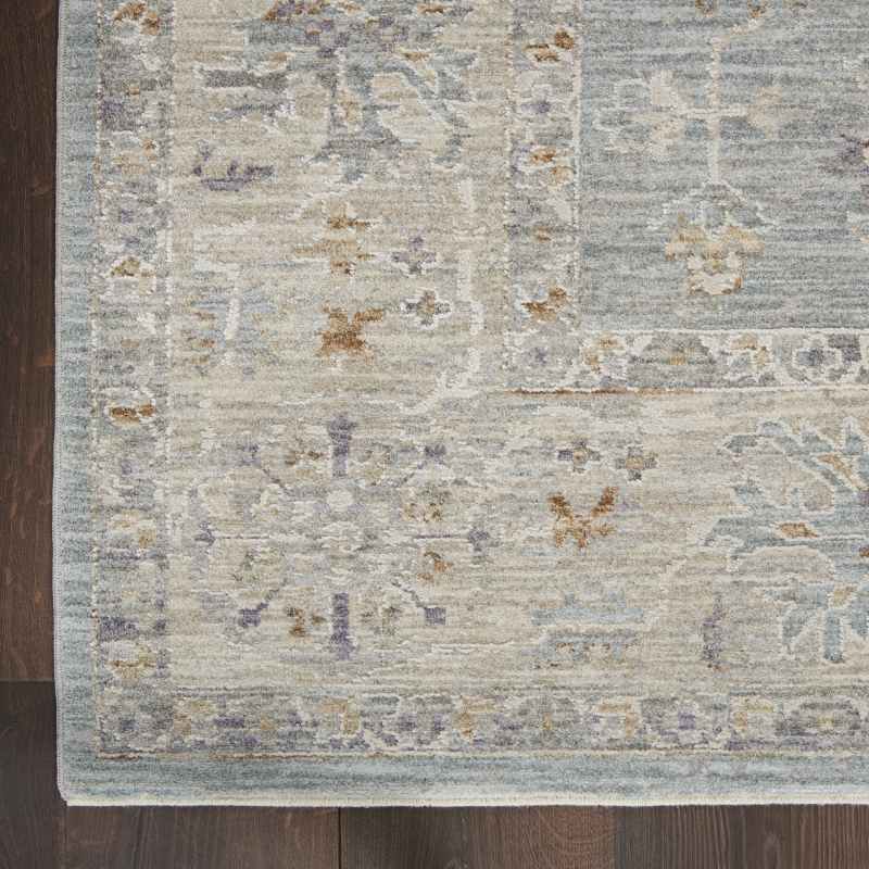 Infinite Persian Runner Rugs IFT05 in Blue