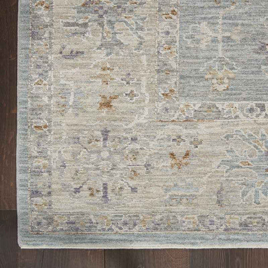 Infinite Persian Runner Rugs IFT05 in Blue