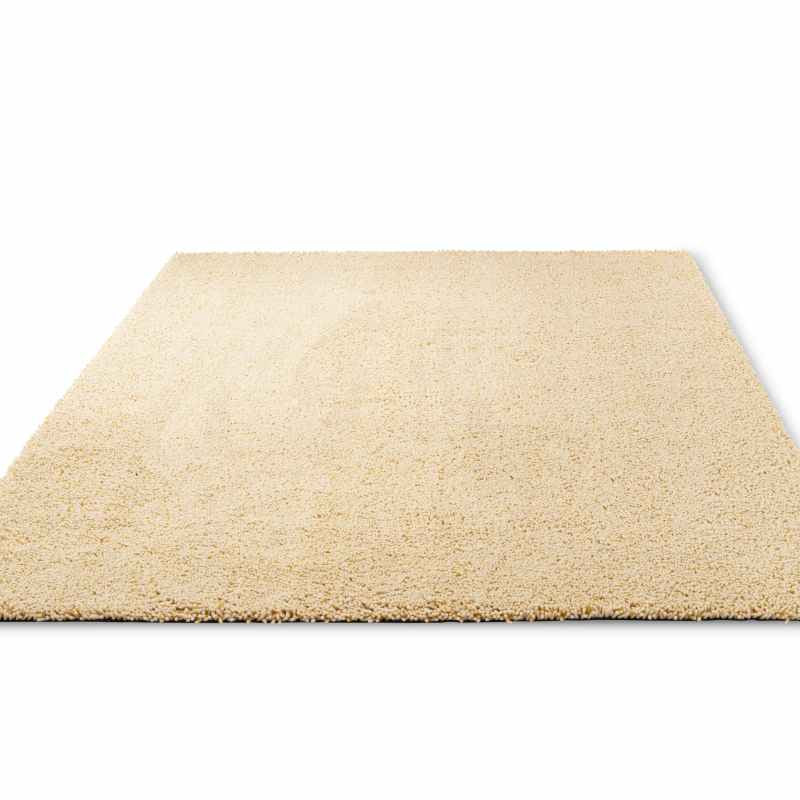 Trace Cut Shaggy Rugs in turmaric yellow 120906 By Brink and Campman