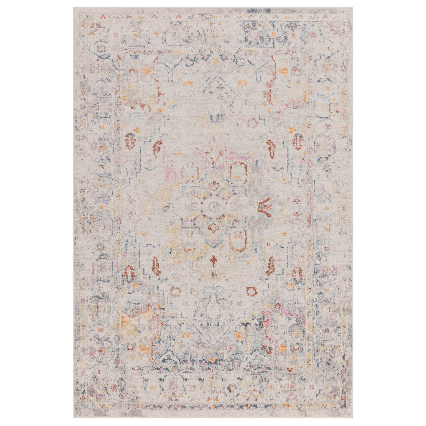 Flores Laleh FR08 Traditional Persian Floral Rugs in Multi