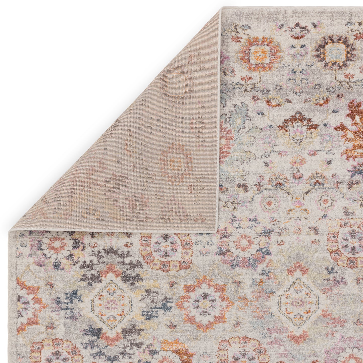 Flores Mina FR02 Traditional Persian Floral Rugs in Multi