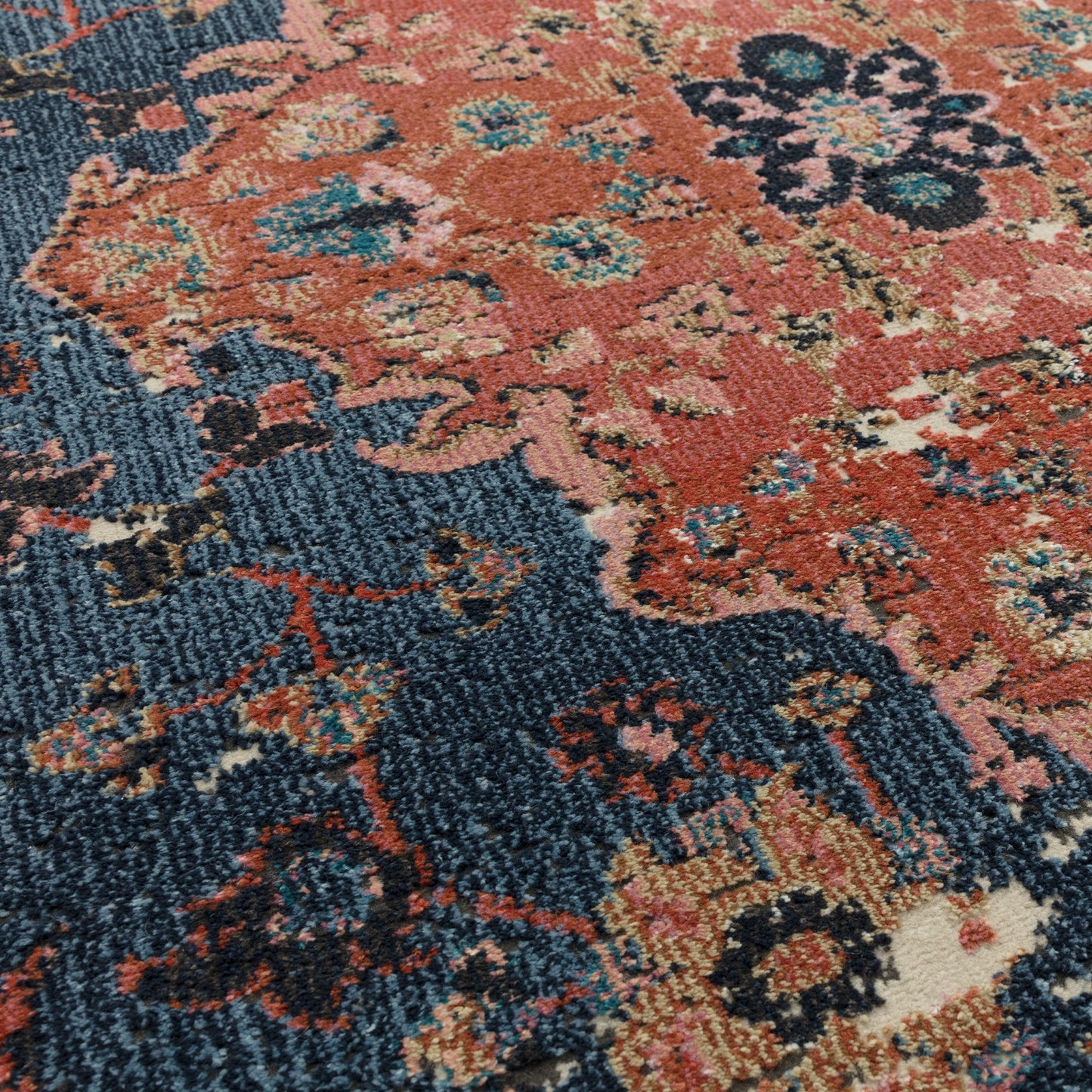 Zola Heris Traditional Persian Rugs in Blue