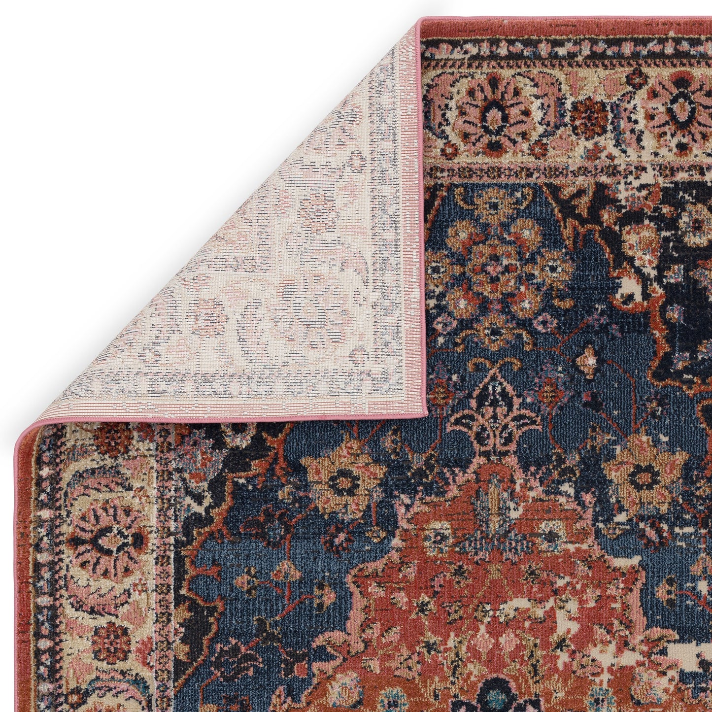 Zola Heris Traditional Persian Rugs in Blue