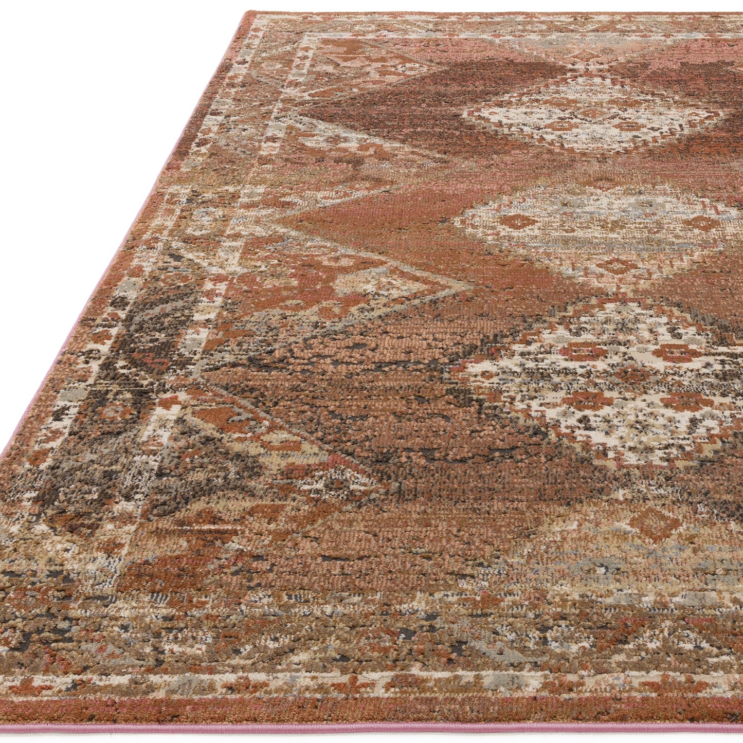 Zola Tark Traditional Persian Rugs in Orange